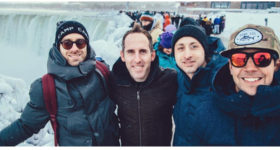 Simple Plan celebrated New Year’s with a concert at Niagara Falls